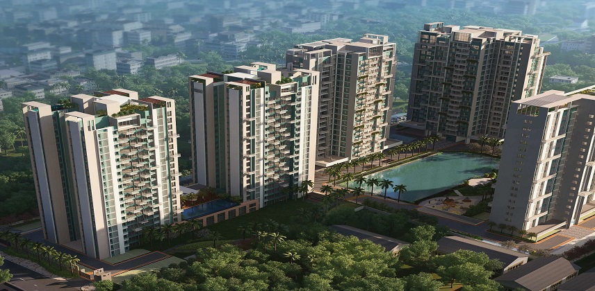 Aerial view of Morya across 5.23 acres